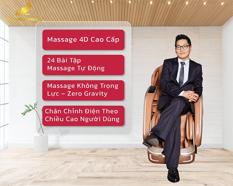 Ghế Massage Kangwon 368