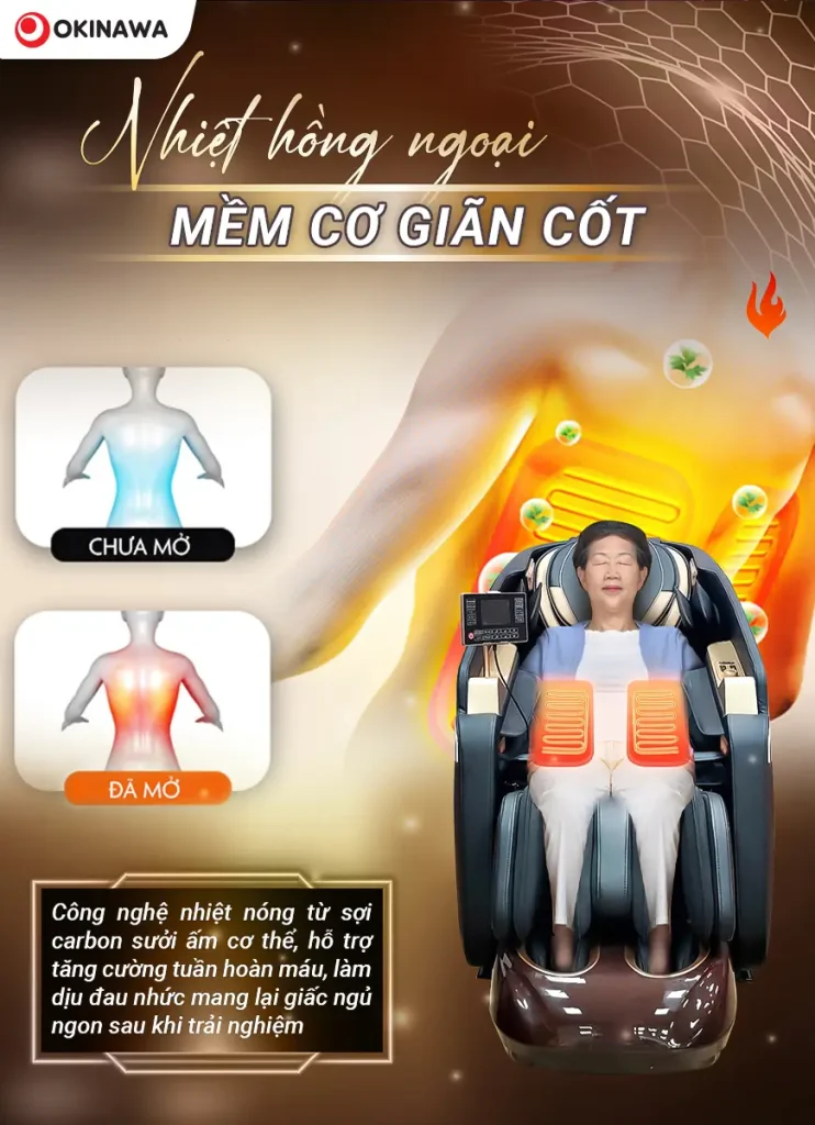 nhiet hong ngoai ghe massage okinawa os 398