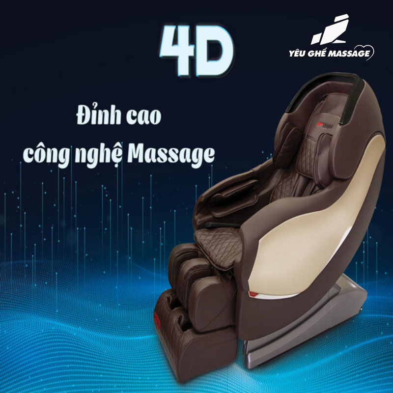 Su khac nhau giua ghe massage 3D 4D ghe massage cong nghe 4D