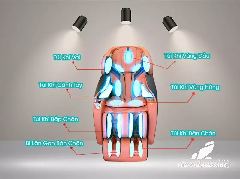 Ghế Massage Okinawa OS 2500B Ghe Massage Okinawa OS 2500B