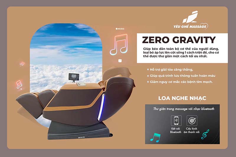 Ghế Massage OKINAWA OS 108 Ghế Massage OKINAWA OS - 108