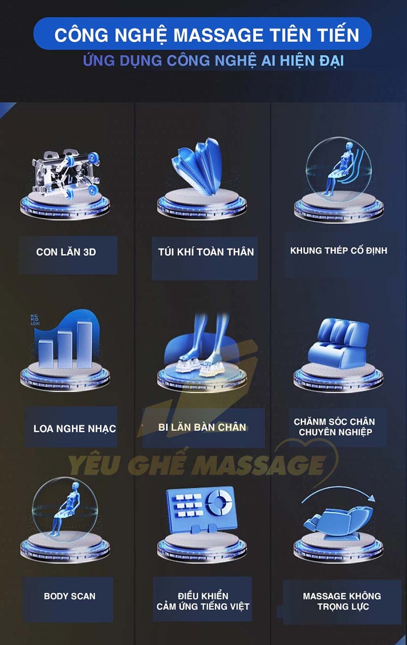 Ghế Massage OKINAWA OS-211 Ghế Massage OKINAWA OS - 211