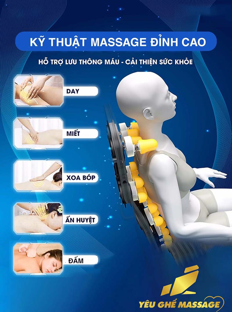 Ghế Massage OKINAWA OS-211 Ghế Massage OKINAWA OS - 211