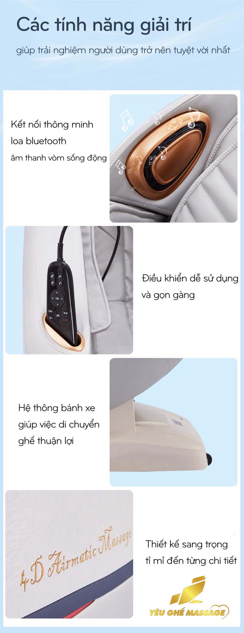 Ghế Massage OKINAWA OS-950 Ghế massage Okinawa Os-950