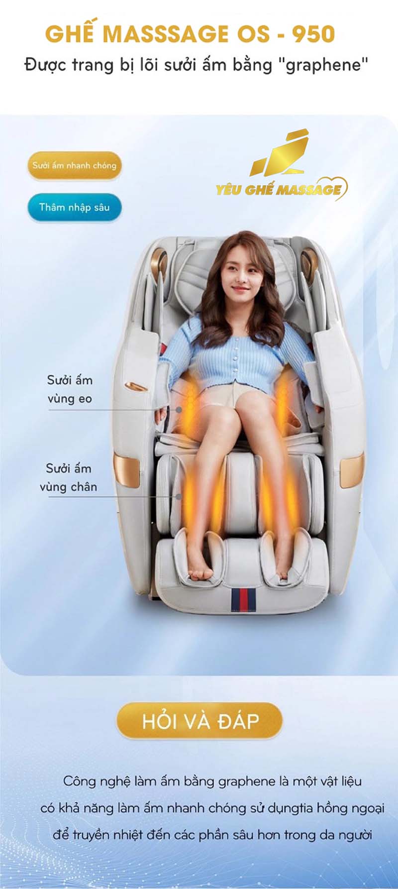 Ghế Massage OKINAWA OS-950 Ghế massage Okinawa Os-950-14