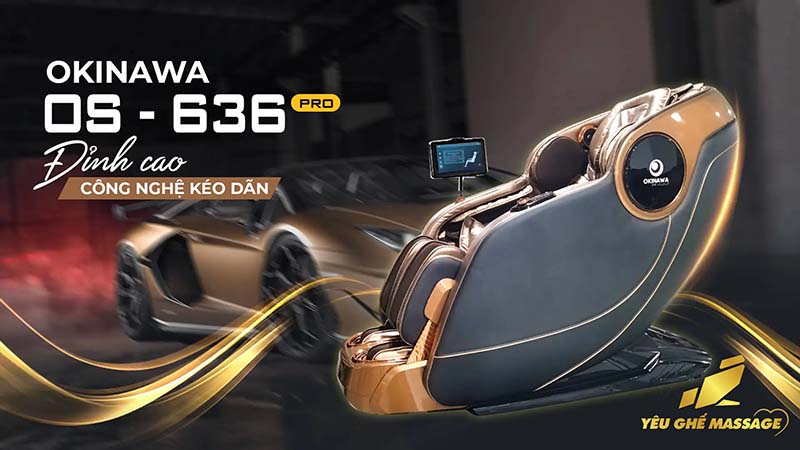 Ghế Massage Okinawa OS 636 Pro ghế massage OKINAWA OS-636 Pro