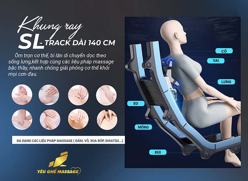 Ghế massage Okinawa OS 606 Ghế massage Okinawa OS - 606