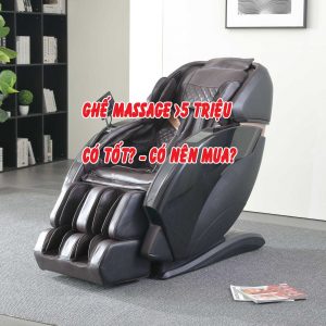 Ghế Massage Dưới 5 Triệu có tốt? - Ưu và Nhược Điểm