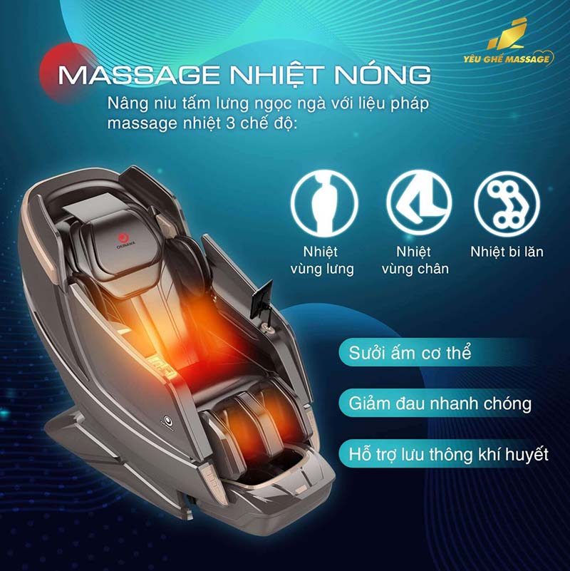 Ghế Massage Okinawa OS 835 Ghế Massage Okinawa OS 835