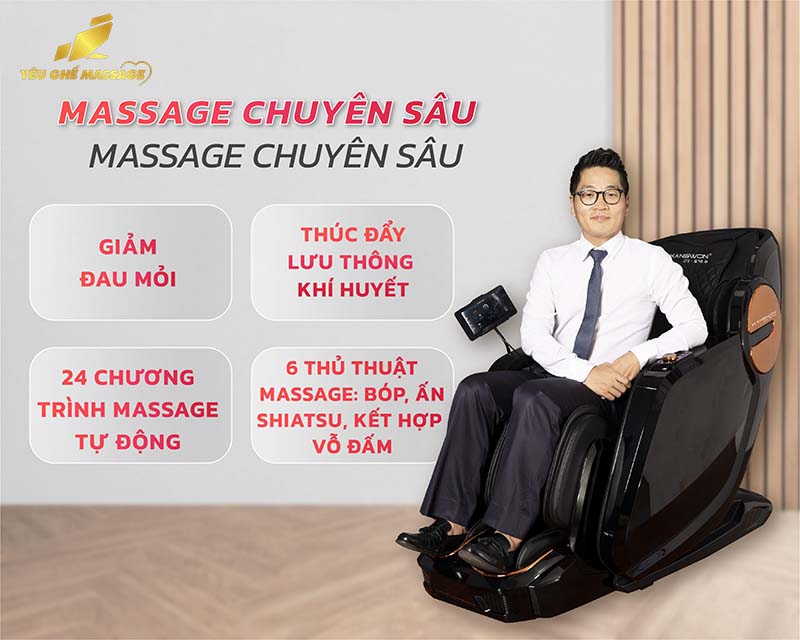 Ghế Massage KangWon LX 611-8