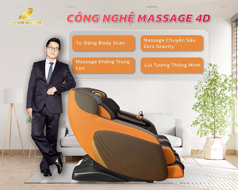Ghế Massage Kangwon LX 599 Ghế Massage Kangwon 599-6