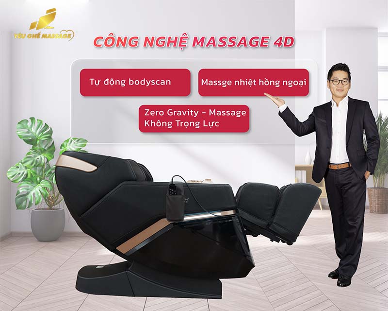 Ghế Massage Kangwon LX 580 Kangwon LX 580