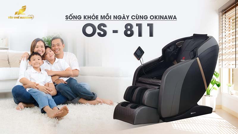 Ghế Massage Okinawa OS 811 Ghế Massage Okinawa OS 811 cao cấp
