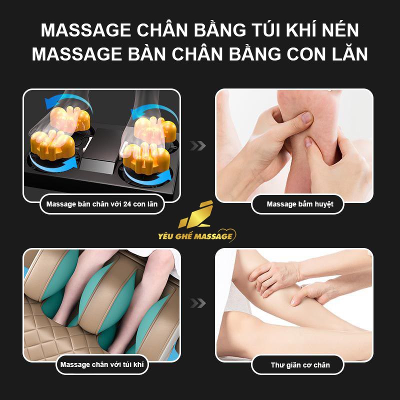 Túi Khí Ghế Massage