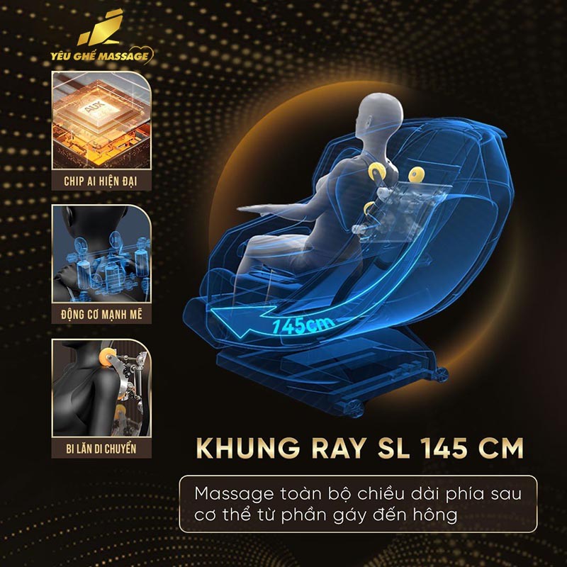 Ghế Massage Okinawa Majestic S 839 Okinawa S 839-1