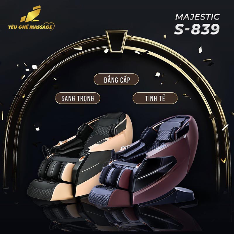 Ghế Massage Okinawa Majestic S 839 Okinawa S 839-2