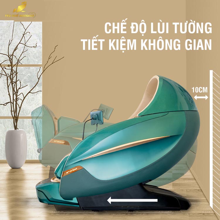 Công nghệ Zero Wall - Cảm biến lùi tường ghế massage là gì? cam bien lui tuong 1