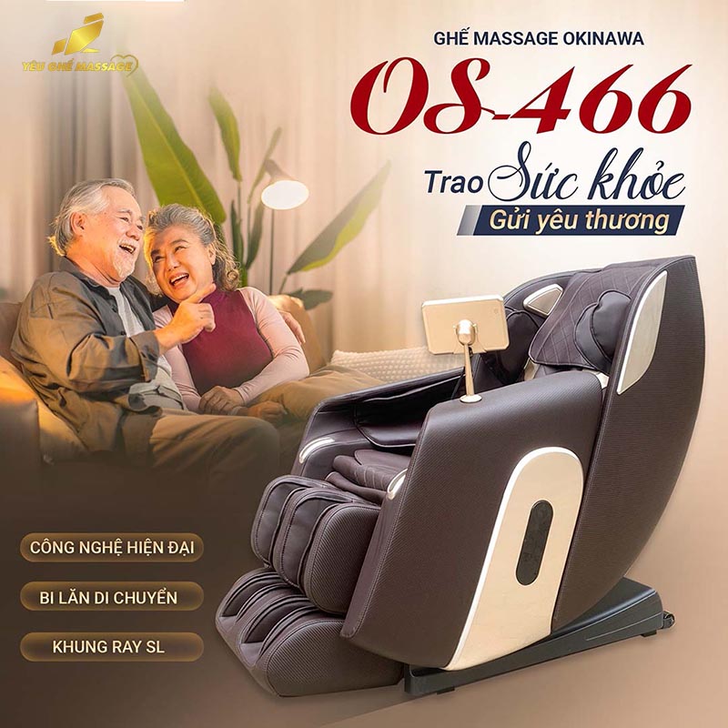Ghế Massage Okinawa OS 466 Ghế Massage Okinawa OS 466
