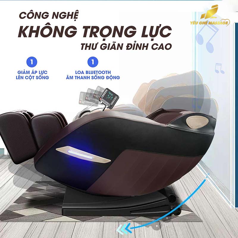 Ghế Massage OKINAWA OS 301 cong nghe khong trong luc ghe massage okinawa OS 301