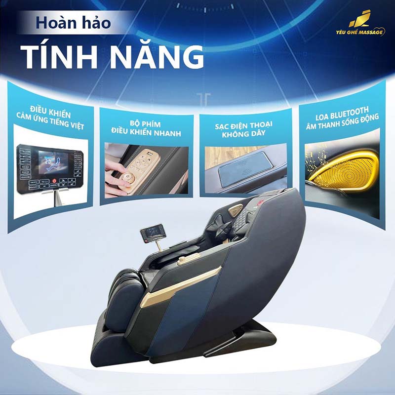 Ghế Massage Okinawa OS 706 Ghe massage okinawa OS 706 tinh nang hoan hao