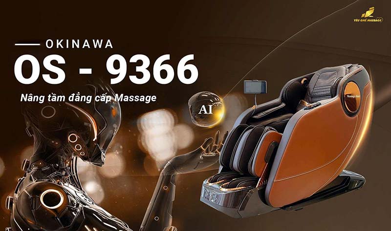 Ghế massage Okinawa OS 9366 Ghe massage Okinawa OS 9366