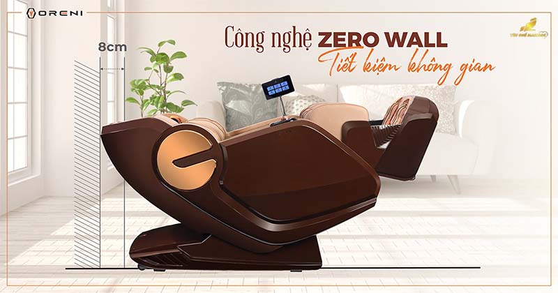Ghế massage Oreni OR-350 13 ghe massage or 350 su dung cong nghe zero wall