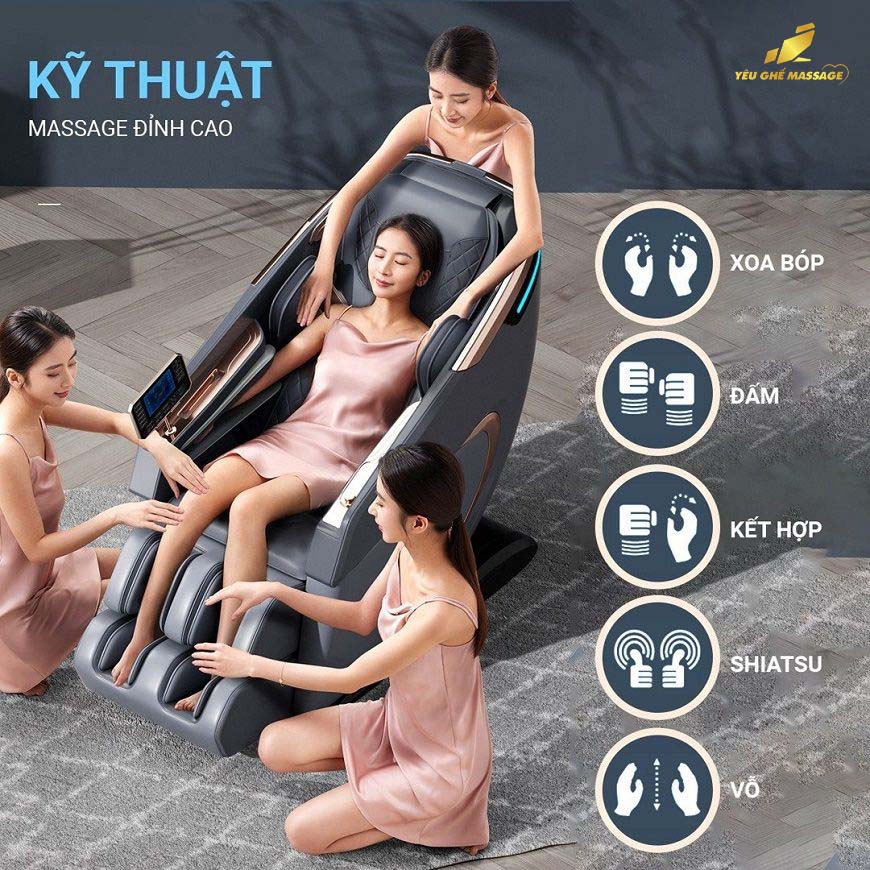 Ghe massage OKINAWA OS 392 ky thuat massage dinh cao