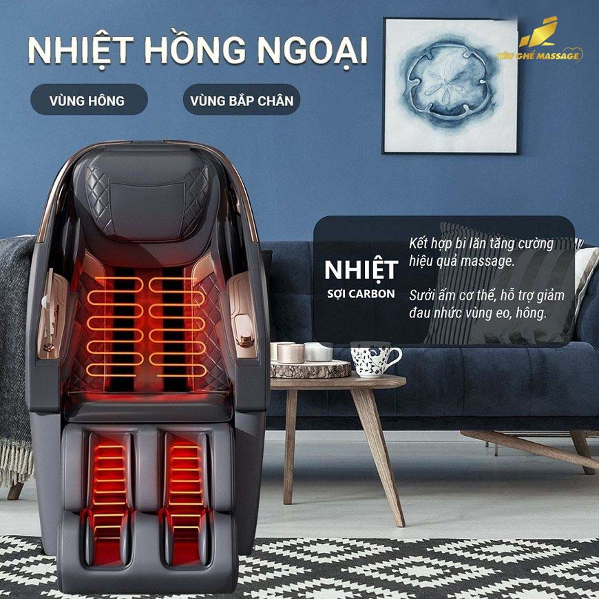 Ghe massage OKINAWA OS 392 nhiet hong ngoai 1