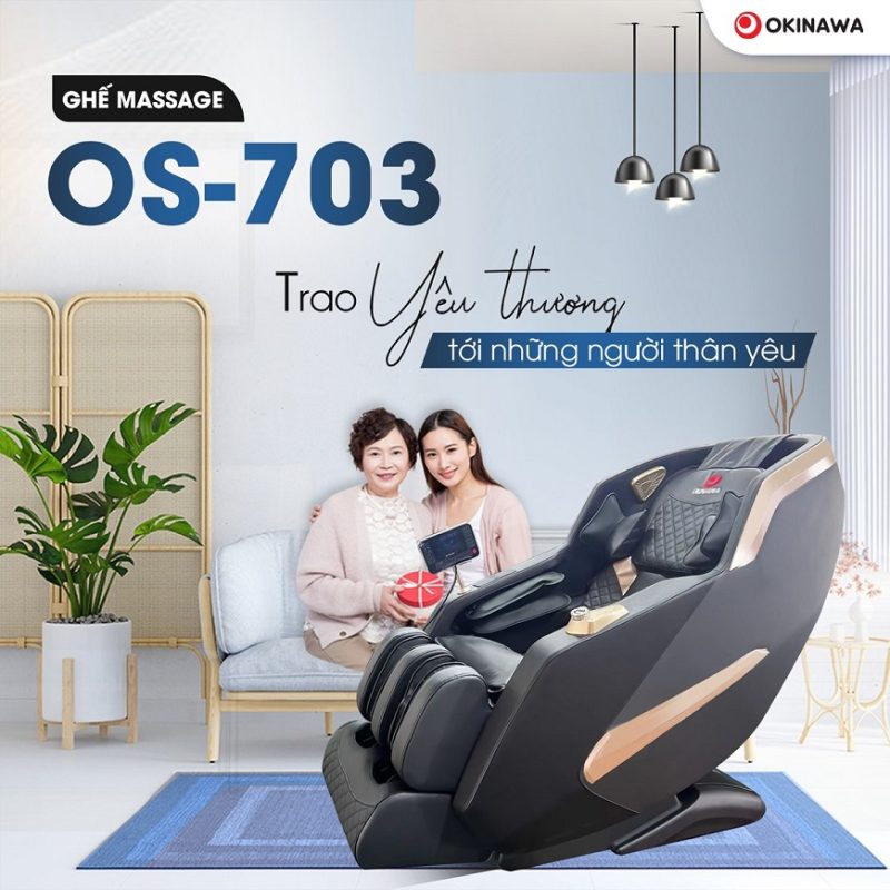 Ghế massage Okinawa OS-703 Ghế massage Okinawa OS-703