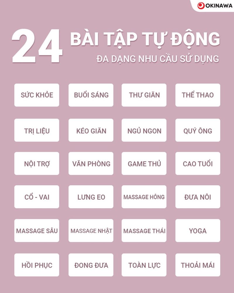 Ghế massage Okinawa OS-345