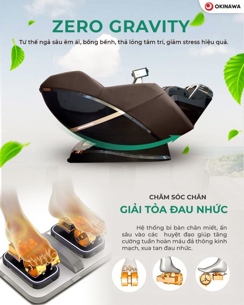 Ghế massage Okinawa S-759 Ghế massage Okinawa S-759