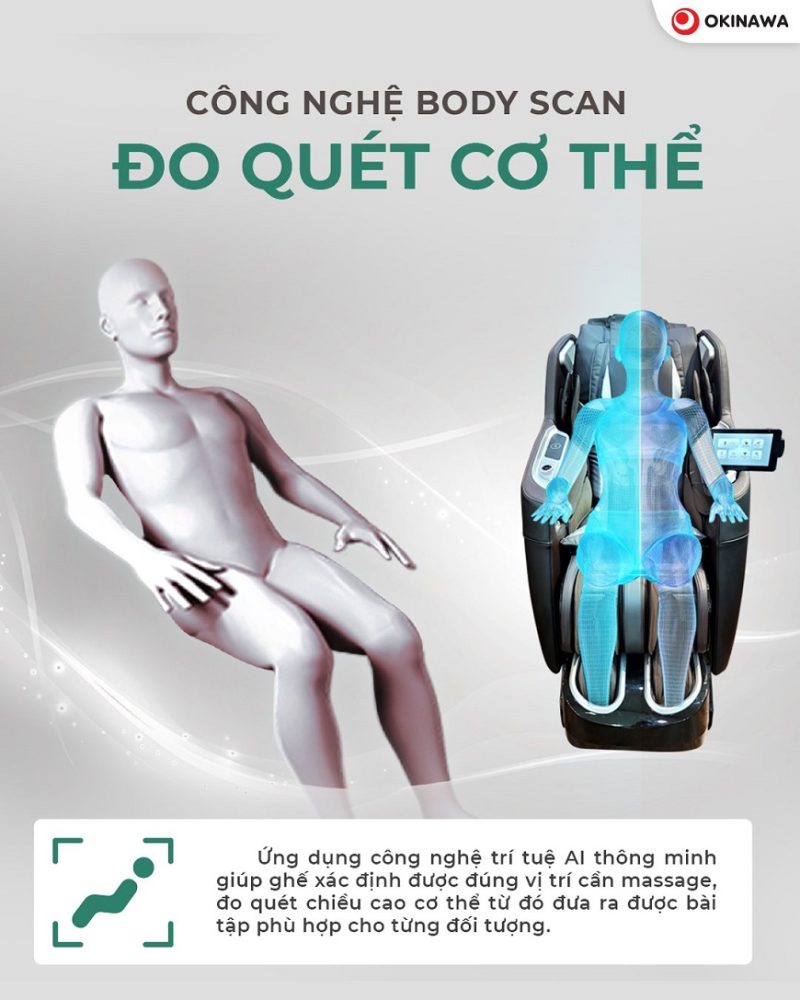 Ghế massage Okinawa S-759 Ghế massage Okinawa S-759