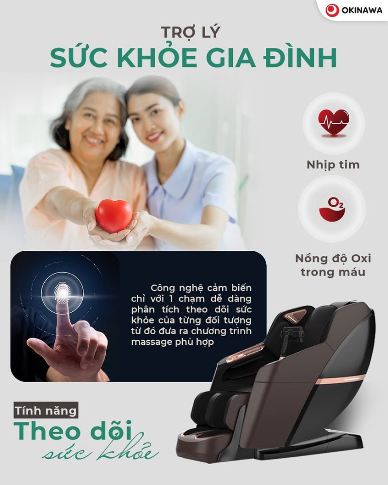 Ghế massage Okinawa S-759 Ghế massage Okinawa S-759