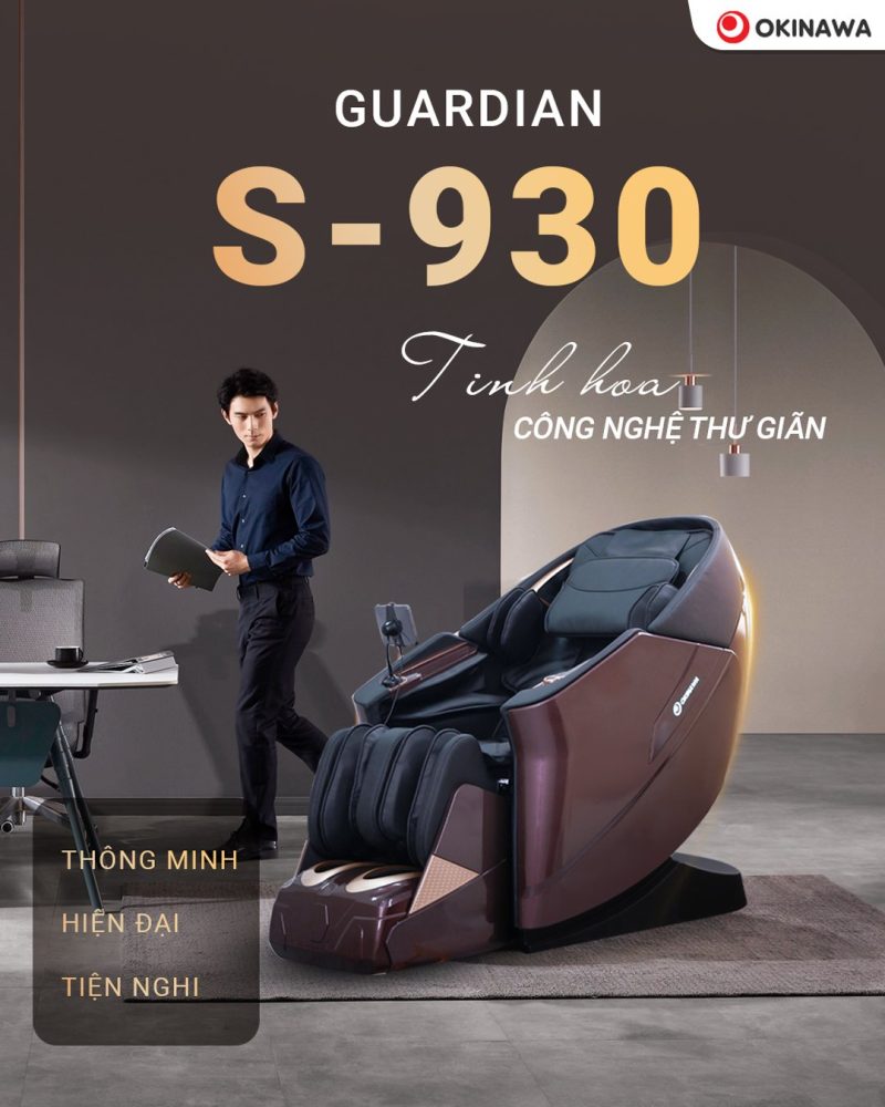 Ghế Massage Okinawa Guardian S-930