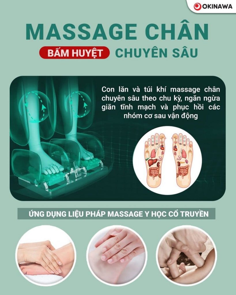 GHẾ MASSAGE OKINAWA OS-410 ghe massage okinawa os 410 ho tro tri lieu
