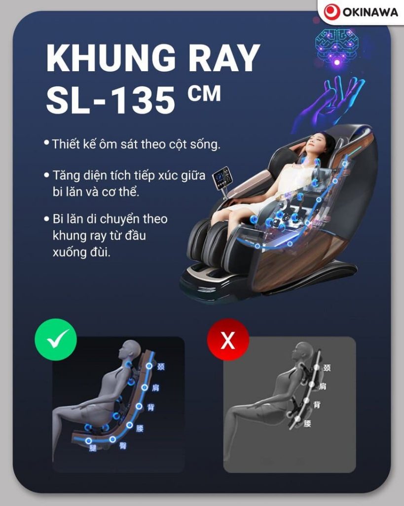 GHẾ MASSAGE OKINAWA OS-456 ghe massage okinawa os 456 massage tuyet dinh