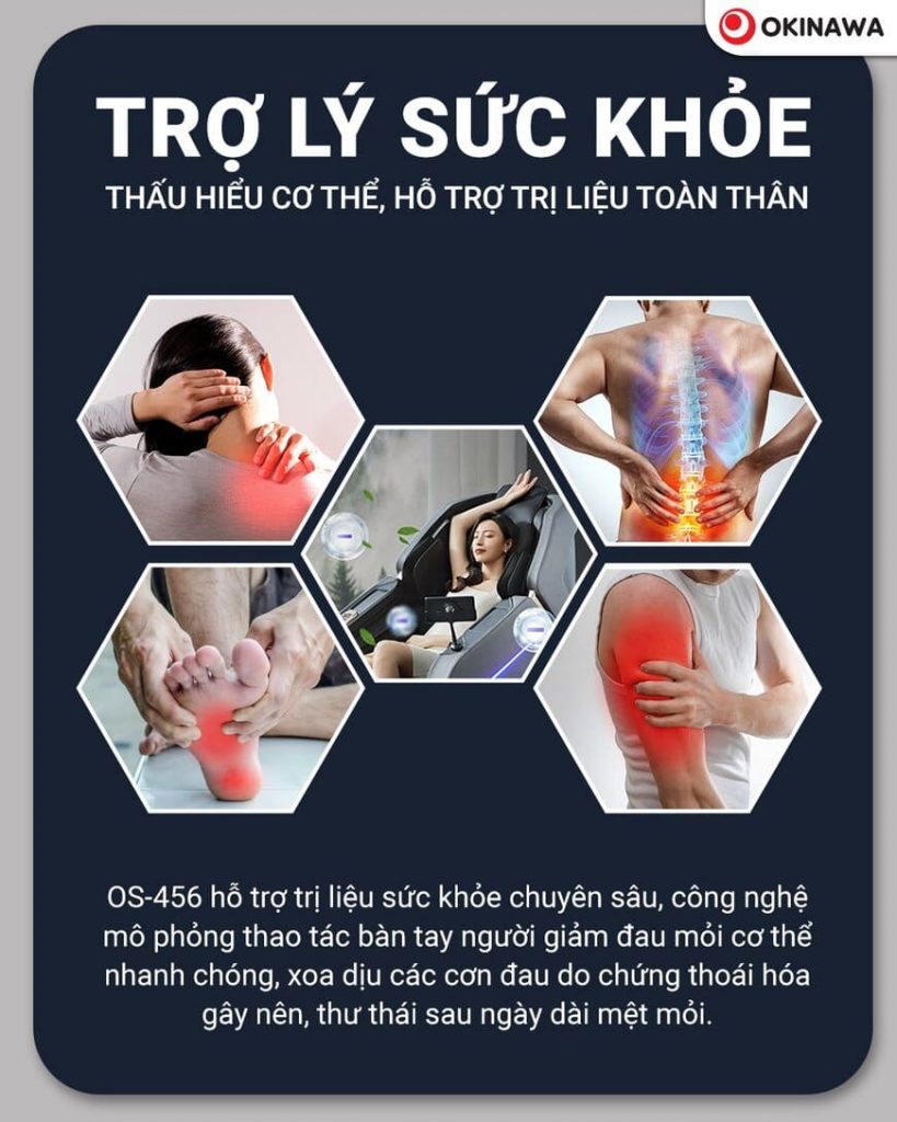 GHẾ MASSAGE OKINAWA OS-456 ghe massage okinawa os 456 tri lieu toan than