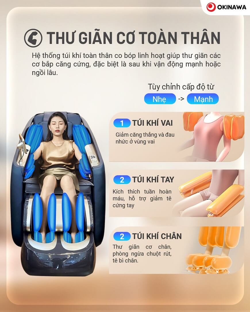 Ghế massage Okinawa OS-568