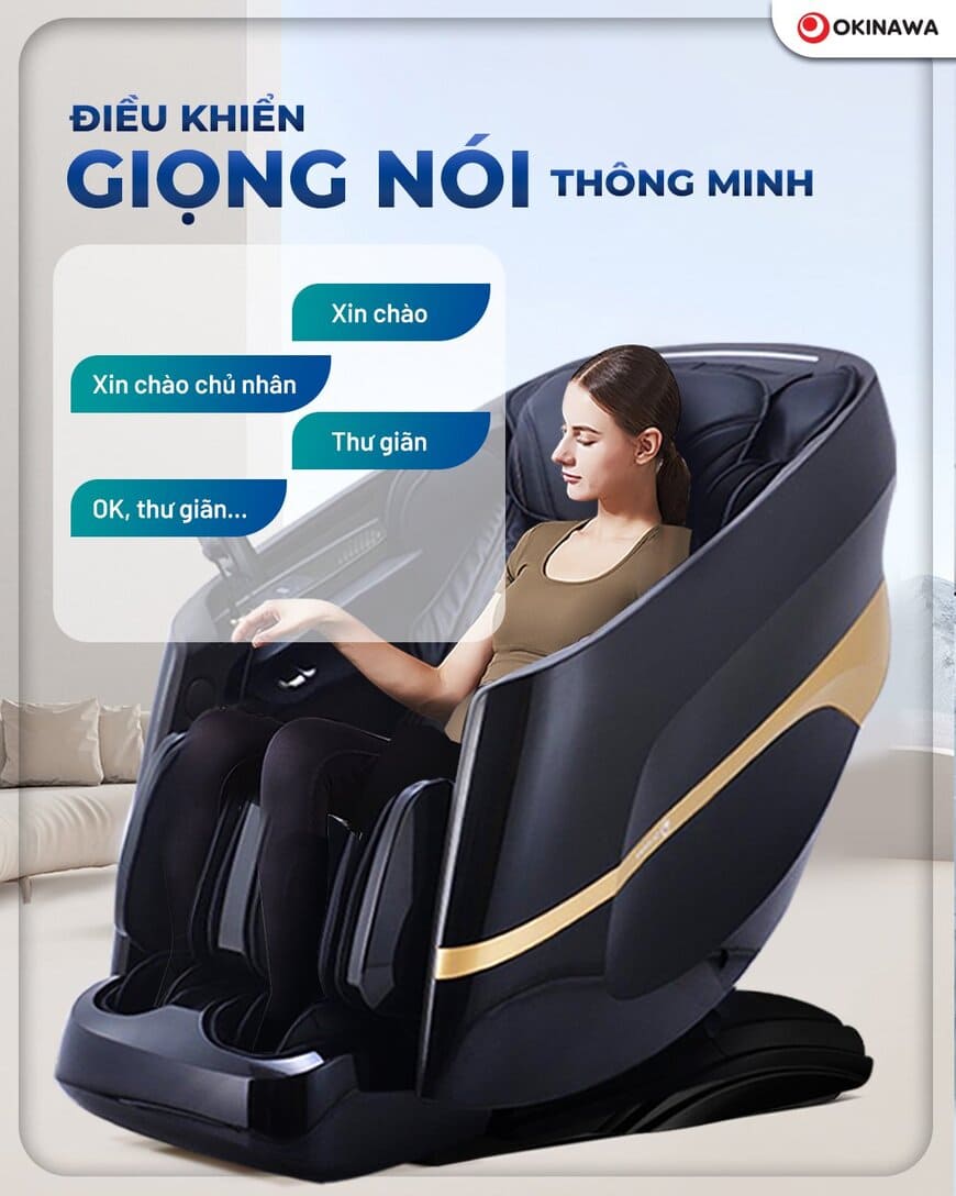 Ghế massage Okinawa IMASTER 7D