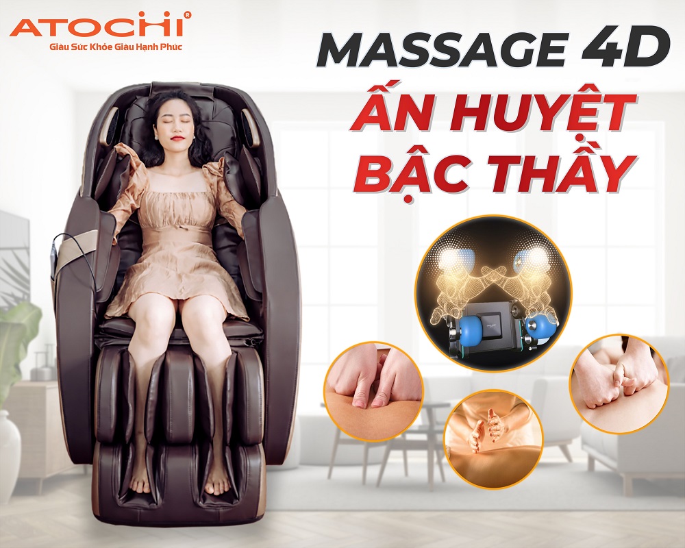 Ghế Massage Atochi AT-112 ghe massage atochi at 112 4d