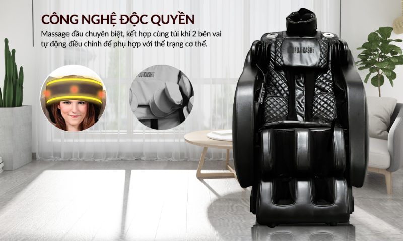 Ghế massage Fujikashi FJ-6000 Ghế massage Fujikashi FJ-6000