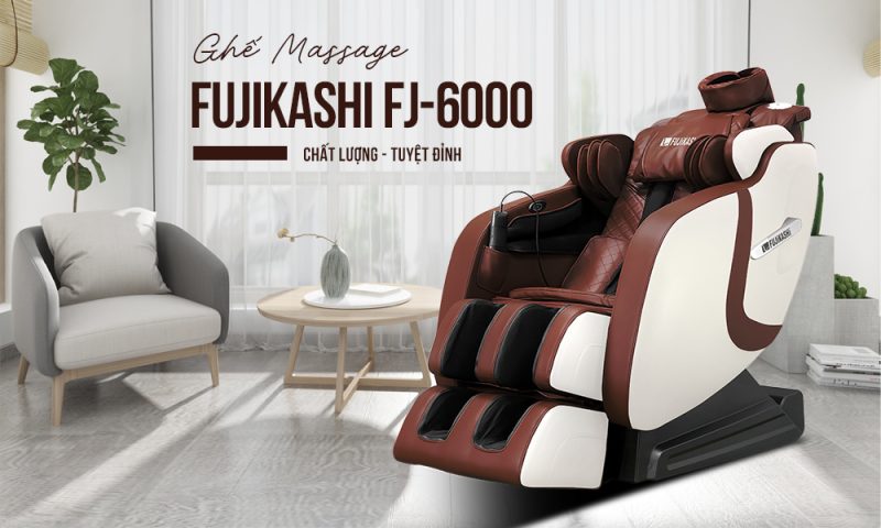 Ghế massage Fujikashi FJ-6000 Ghế massage Fujikashi FJ-6000