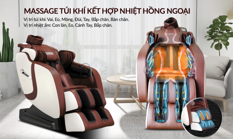 Ghế massage Fujikashi FJ-6000 Ghế massage Fujikashi FJ-6000