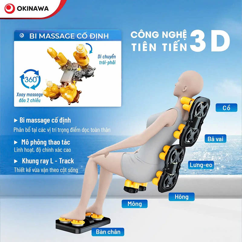 Ghế massage Okinawa RELAX-10