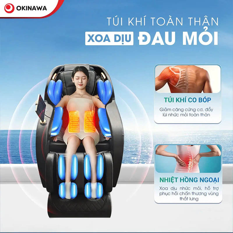 Ghế massage Okinawa RELAX-12