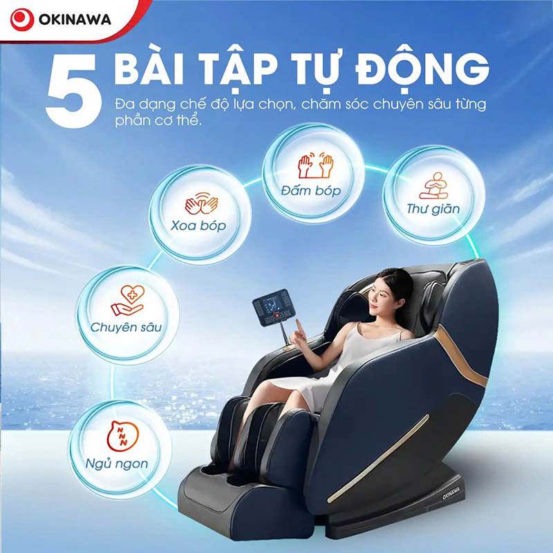 Ghế massage Okinawa RELAX-15