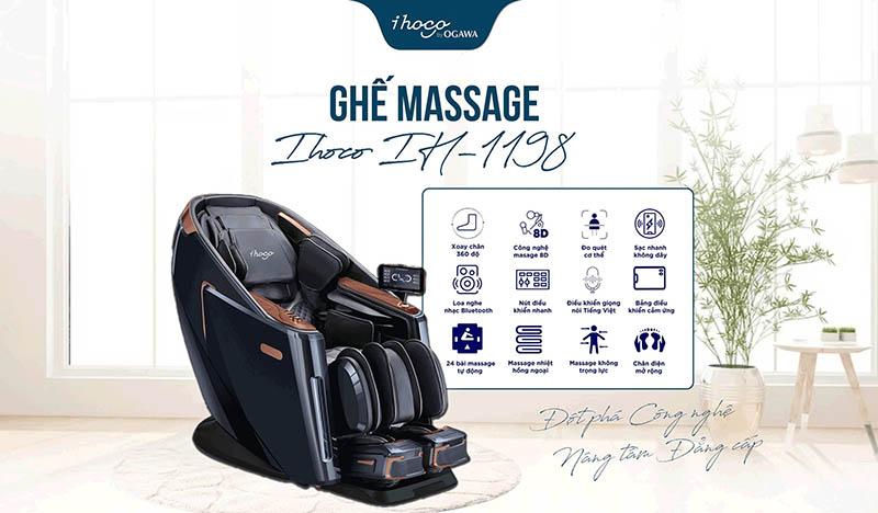Ghế Massage IHOCO IH-1198