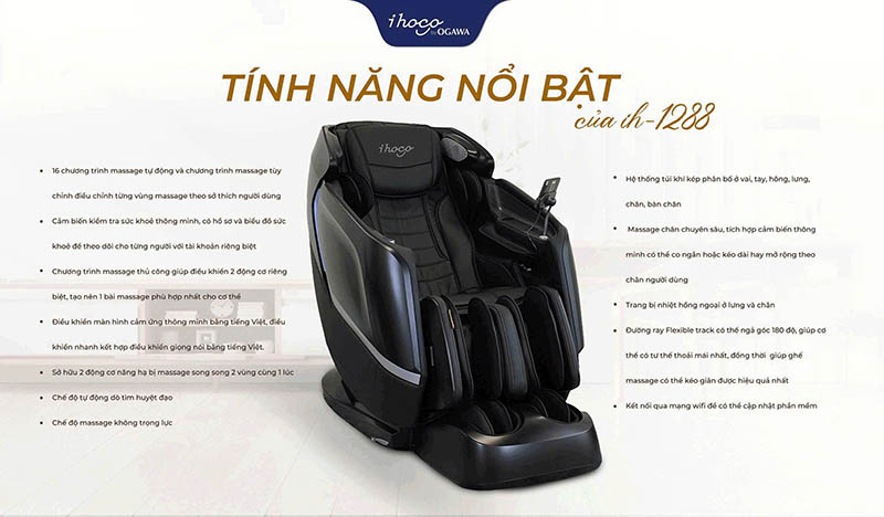 Ghế Massage IHOCO IH – 1288