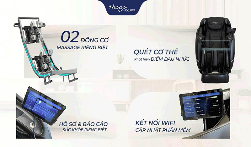 Ghế Massage IHOCO IH – 1288