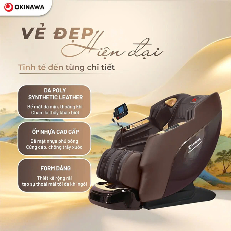 Ghế massage Okinawa Mellow
